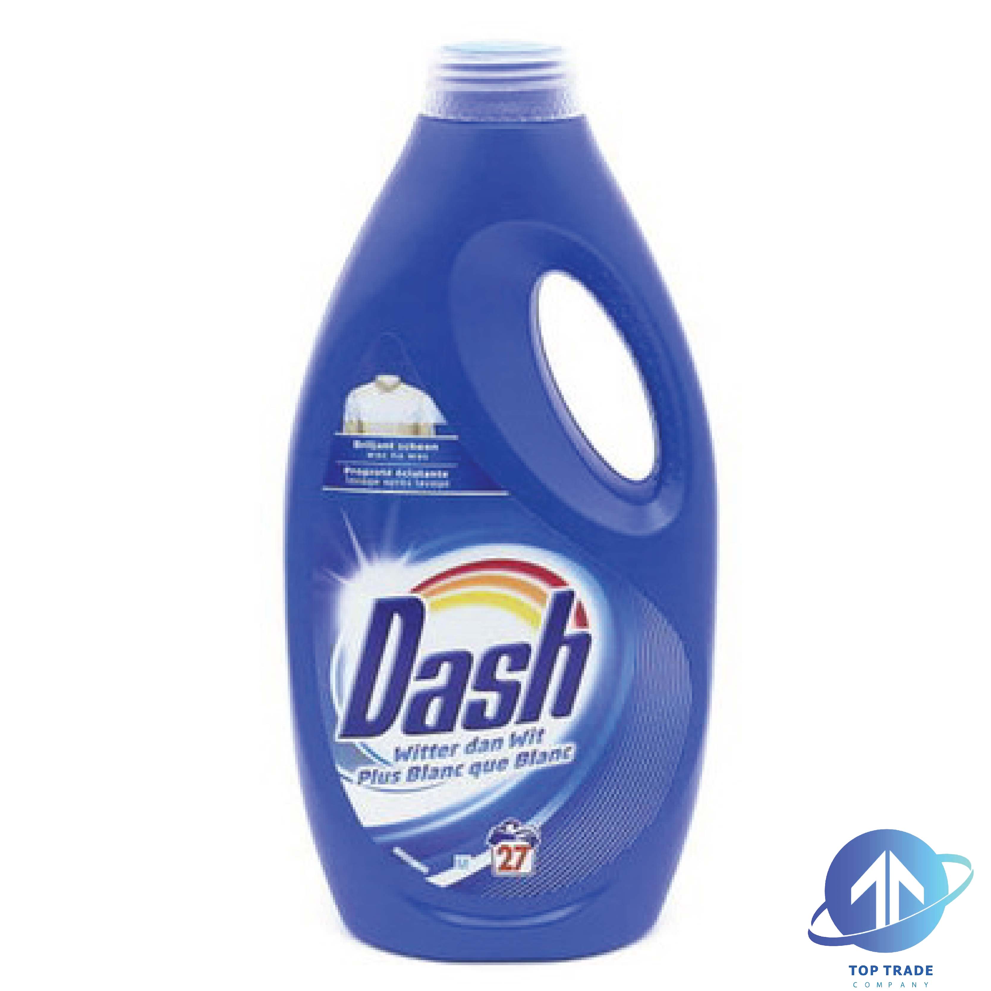 Dash lessive liquide Plus Blanc que Blanc 1,485L/27sc